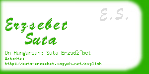 erzsebet suta business card